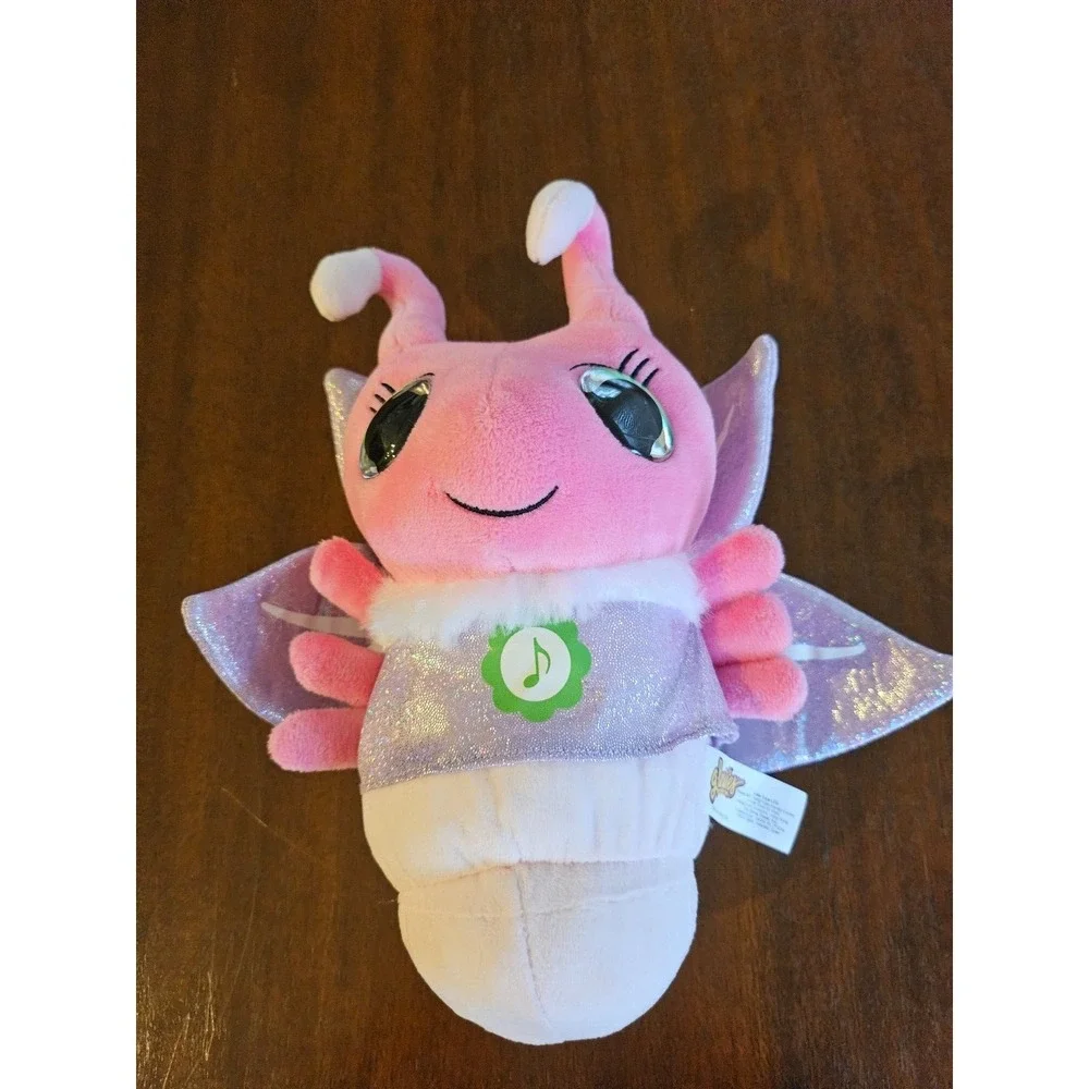Glowies Fireflies The Ultimate Sleeping Companion Pink Timer Lights Sounds Works